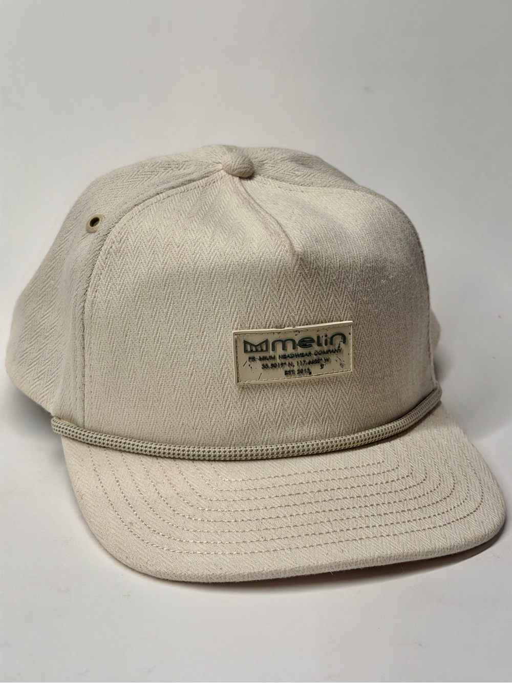Melin Mill Pinya Coronado Recycled Straw Rope-Trim Cap